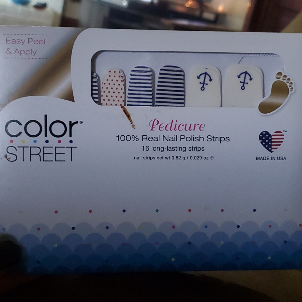 Color street pedicure